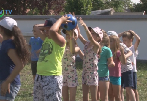Napközis hittantábor a plébánián