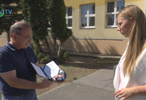 A közlekedésismeret oktatásért kapott elismerést Nagy István