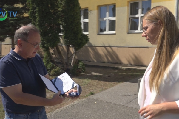A közlekedésismeret oktatásért kapott elismerést Nagy István
