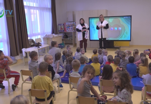 Egészséghét a katolikus óvodában