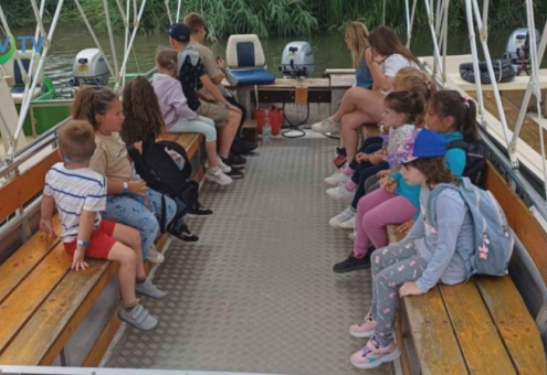 Eleven táboroztak a gyerekek