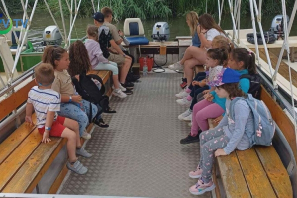 Eleven táboroztak a gyerekek