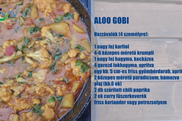VTV konyhája Így készül az aloo gobi