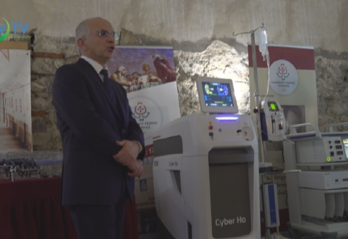 Új orvosi műszerek a megyei kórház urológiai osztályán