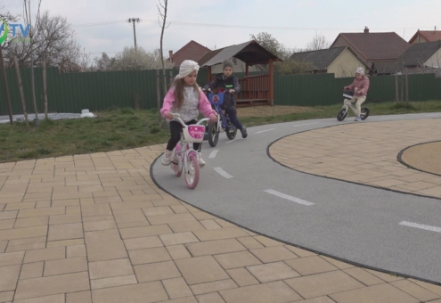 Közlekedési ismeretterjesztés a katolikus óvodában