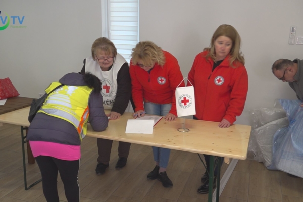 Újabb adomány a Vöröskereszttől