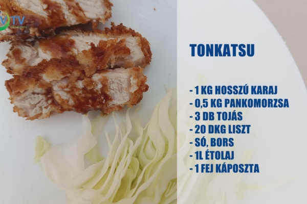 VTV konyhája: Így készül a tonkatsu